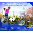thumbnail image 2 of Machrus Upper Bounce 7.5 FT Round Trampoline Set with Safety Enclosure System : Backyard Trampoline - Outdoor Trampoline for kids - Adults, 2 of 6