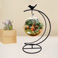 thumbnail image 5 of 2 Pieces Ornamental Display Iron Pothook Holder for Glass Ball / Plant Pot / Lantern Light, 5 of 5