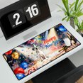 thumbnail image 3 of Happy New Year Dalmatian Chills on Year-End Party Desk Mat Full Keyboard Mouse Pad Dog Lover Large Mousepad - 12023, 3 of 5