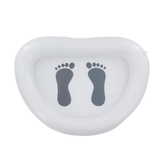 Pool Foot Wash Basin – Inflatable Soaking Tub for Swimming Pools & Hot Tubs, Portable Foot Cleaner for Entry/Exit, Spa Treatment & Debris Removal
