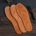 thumbnail image 4 of 1 Pair Cowhide Insoles For Shoes Men Comfortable Deodorant Casual Leather Insole Feet Quality Genuine Leather Flats Shoe Sole, 4 of 21