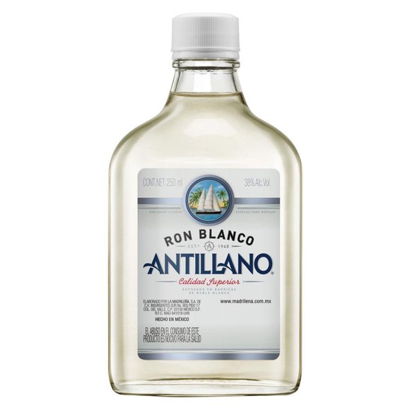 Paquete de 3 Ron Antillano Blanco 250 ml Antillano