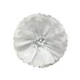 thumbnail image 2 of Wrapables® Set of 3 Tissue Flower Pom Poms Party Decorations for Weddings, Birthday Parties Baby Showers and Nursery Décor, White, 2 of 4
