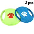 thumbnail image 2 of 2PCS Cotton Dog Disc Fun Anti-biting Interactive Puppy Chew Disc Dog Flying Disc, 2 of 10