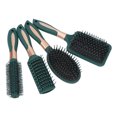 thumbnail image 1 of Hair Brush Comb Set, Comb Set Remove Knots Wet Dry Use Improve Blood Circulation Ergonomic All Types Suitable Frost Polish Massage  for Home for Hair Splitting, 1 of 8