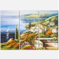 thumbnail image 2 of Vue à Distance de Bateau à Voile - Impression sur Toile Paysage Marin, 2 of 3