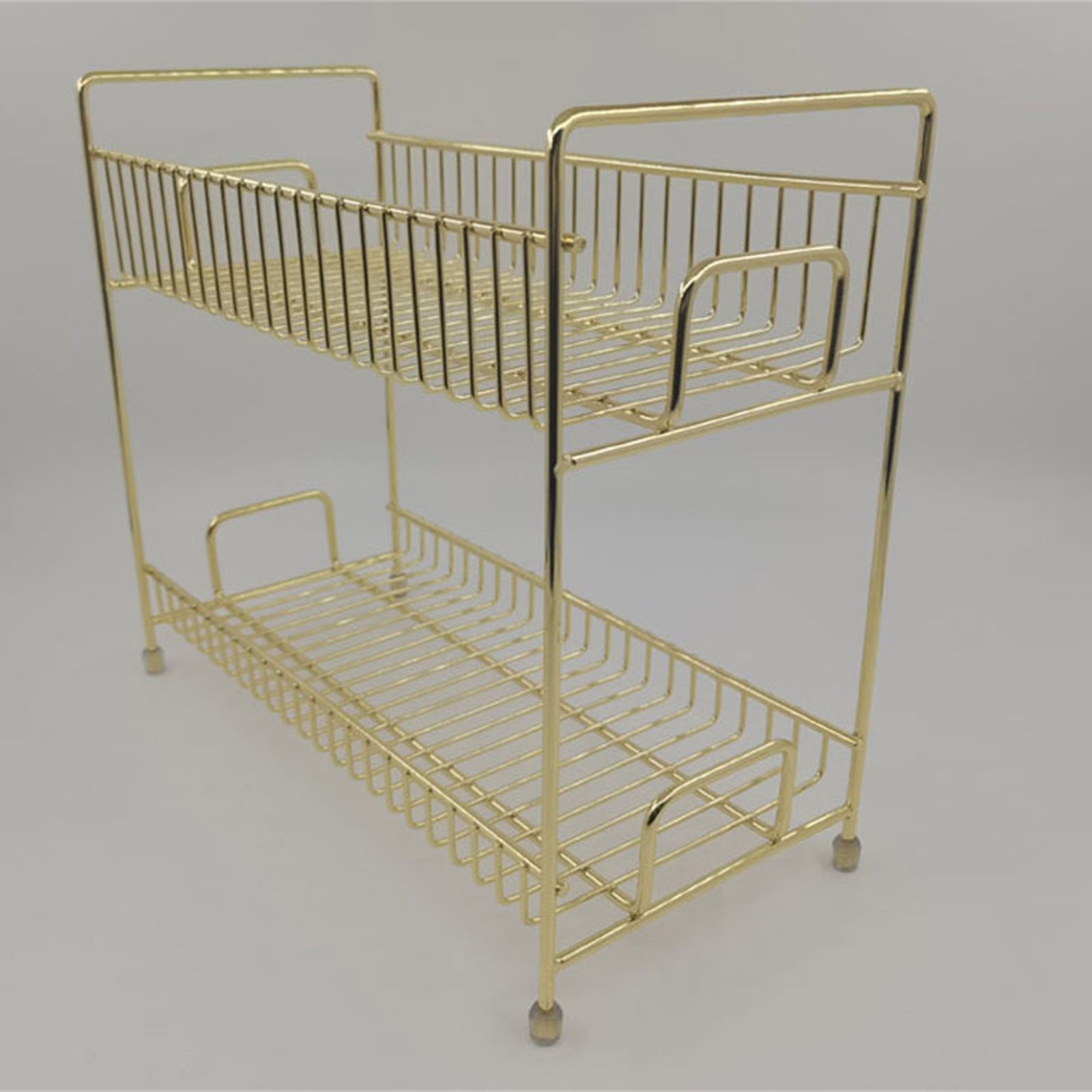 olkpmnmk Bathroom Organizers And Storage,Bathroom Shelves,2-Tier Cabinet Storage Rack, Suitable For Kitchen/Bathroom Countertop Storage,Organization And Storage,Accessories