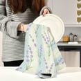 thumbnail image 6 of Coolnut Beautiful Lavender Kitchen Dish Towel Set of 6, Super Soft Absorbent Cleaning Cloth, Reusable Quick Drying Kitchen Towel for Home, Kitchen Washcloth Gift, 6 of 7