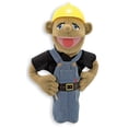thumbnail image 3 of Melissa & Doug Construction Worker Puppet With Detachable Wooden Rod for Animated Gestures, 3 of 5