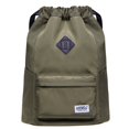 thumbnail image 1 of KAUKKO Cordón Deportes Mochila Gimnasio Yoga Bolsa Hombro Mochila para Hombres y Mujeres KAUKKO  K2031-2-Armygreen, 1 of 5