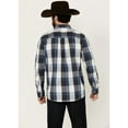 thumbnail image 4 of Cody James Men's Gallop Plaid Print Long Sleeve Button-Down Stretch Western - CJSU24W58-WHT, 4 of 4