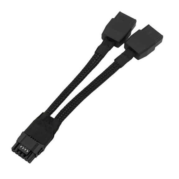 8Pin to 16Pin GPU Power Cable 600W Capacity for Gaming PCs & RTX4090/3090 Graphics Cards