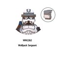 thumbnail image 1 of WM6128 Bloques de construcción del conductor del AT-RT de Wolfpack Figura en miniatura del sargento Wolfpack Figura del capitán de ladrillos Comandante de los lobos Juguetes para niños, 1 of 1