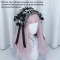 thumbnail image 5 of Tocado de Lolita, accesorios para el cabello de encaje de sirvienta, diademas bonitas, horquilla dulce, 5 of 5