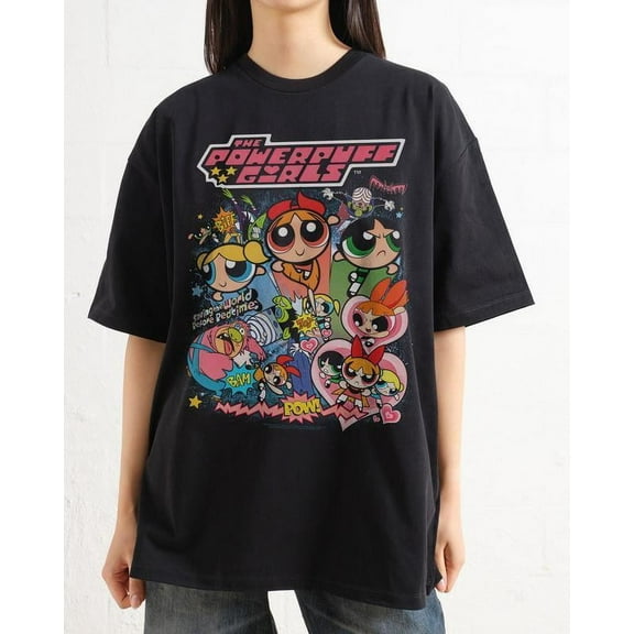 POWERPUFF GIRLS VINTAGE T-SHIRT Soft Cotton Unisex Shirt Rare Gift for Him Gift