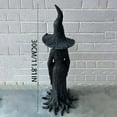 thumbnail image 2 of Halloween Decoration Cracker Barrel Witch Statue Halloween Witch Figurine Desktop Ornament for Table, 2 of 9