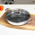 thumbnail image 3 of DiamondClad 14-Inch Tempered Glass Lid for Fry Pan Skillet, 3 of 6