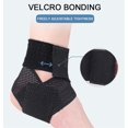 thumbnail image 5 of Qucyy Ankle Compression Wrap, Adjustable Ankle Bandage, Elastic Breathable Ankle Brace for Outdoor Sports Protection (Medium) Medium, 5 of 5