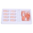 thumbnail image 1 of Uñas postizas con degradado, uñas postizas puntiagudas con degradado, uñas postizas de colores, uñas postizas estéticas elegantes, 1 of 14