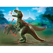 Playmobil Explorer Quad مع T-Rex