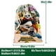 thumbnail image 3 of Franquicia de Kung Fu Panda Bolsa de regalo con cierre de cinta navideño para decoración de Navidad, 20 cm × 31 cm., 3 of 6