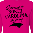 thumbnail image 4 of Inktastic Someone in North Carolina Loves Me Long Sleeve T-Shirt, 4 of 5