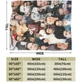 thumbnail image 3 of Sebastian Stan Fashion Personality Blanket Winter Super Soft Quilt Bed Durable Warm Lightweight Blanket60"x50", 3 of 6