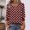 Wine, variant on Zysthvn Polka Dot Women Tops Summer Casual 3/4 Sleeve Womens Blouse Crew Neck Button