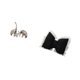 thumbnail image 5 of Estatua de elefante,Estatuas de elefantes de cerámica,figuras de elefantes,decoración,Cojín con lazo bonito,Almohada con forma de lazo,bonito cojín decorativo con lazo,Funda de almohada con, 5 of 8