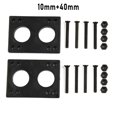 thumbnail image 1 of 10mm Rubber Gasket Riser Pads +40mm Bolts For Skateboard Longboard Double Rocker, 1 of 12