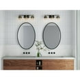 thumbnail image 2 of Progress Lighting Beckner 3-Light Vanity Light, Matte Black, Industrial Shades, 2 of 14