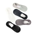 thumbnail image 2 of Lava 5 Pairs Ice Silke No Show Socks for Men Low Cut Invisible Breathable Thin Socks Non Slip Liner Socks, 2 of 8