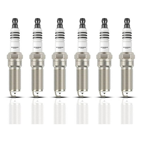Spark Plug Set 6 - Compatible with 2007 - 2012 Lincoln MKZ Base 3.5L V6 2008 2009 2010 2011