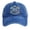 Royal Blue, variant on Hello Darkness My Old Friend Hat,Baseball Caps,Baseball Cap Women,Baseball Hat,Men Hats,Washed Cotton Baseball Cap with Printed Distressed Soft Top Denim Hat, Vintage Hat,Beige