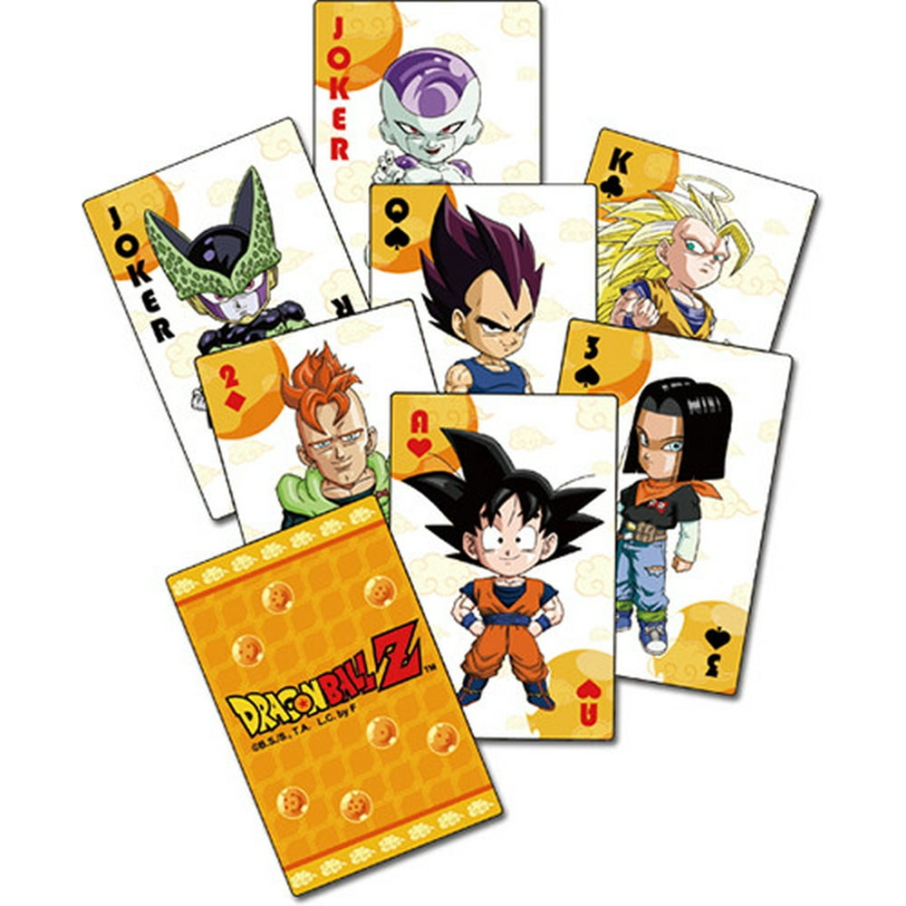Dragon Ball Z Sd Group Playing Cards