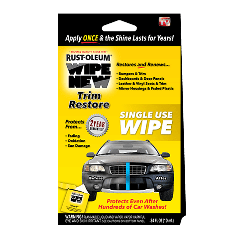 Wipe New Trim Restorer Wipe, 0.34 fl. oz. - Walmart.com - Walmart.com
