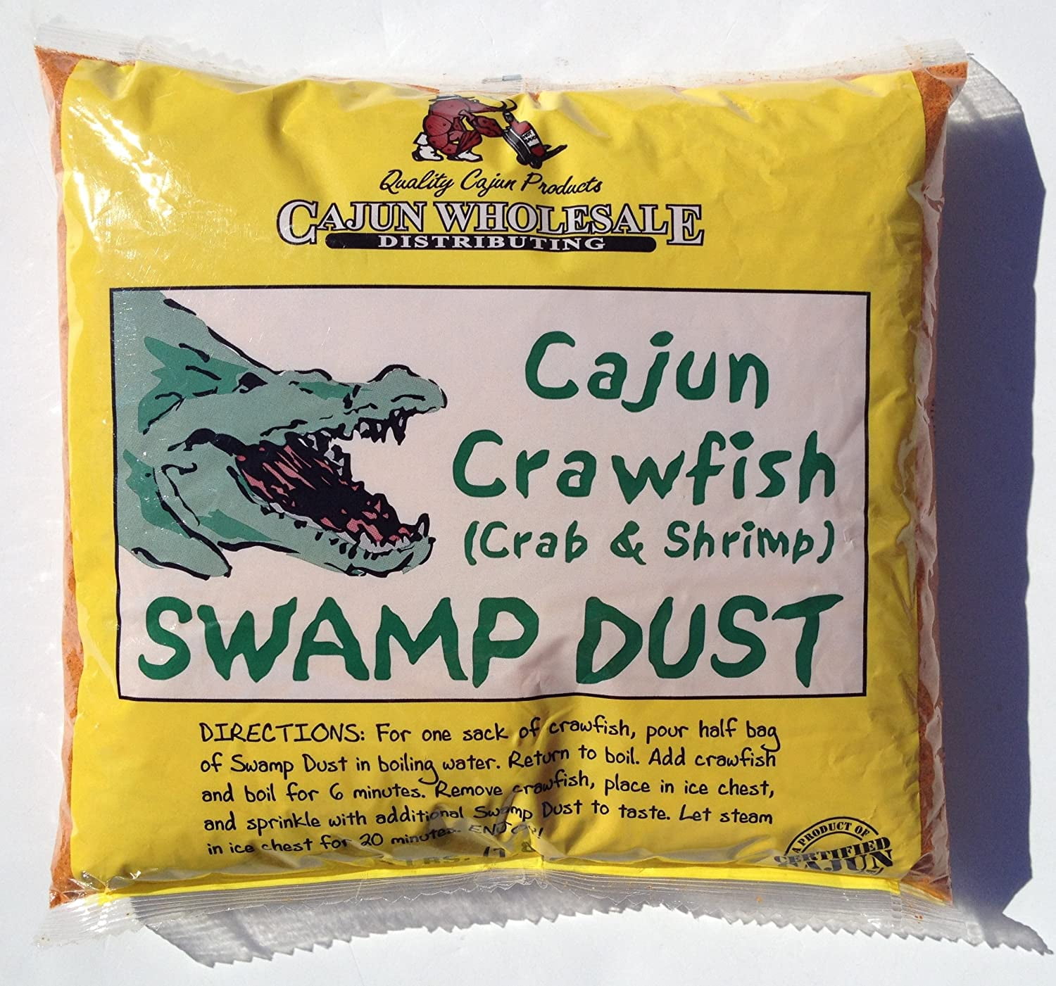 Swamp Dust Cajun Crawfish 4LB