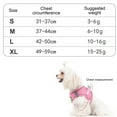 thumbnail image 3 of Pet Harness and Leash Set, Soft Breathable Vest with Reflective Strip, Easy to Wear for Walking and Running, Adjustable for Small Medium Large Dogs,Vsgery, 3 of 9