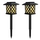 thumbnail image 1 of De Luces Solares Para Césped, 2 Modos De Iluminación, Luces De Paisaje Alimentadas Por Energía Solar Ajustables, Luces De Camino Impermeables Ip55 Para Jardín Y Patio Trasero 2 Uds. Moyic HA018043-00, 1 of 7