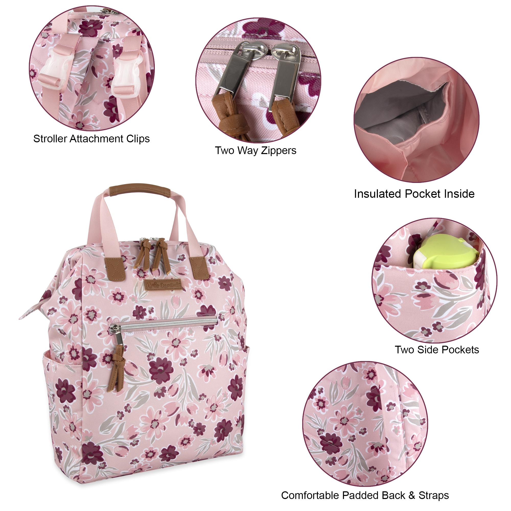 Baby Essentials Super Cooler Diaper Bag Backpack photo 4