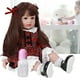thumbnail image 3 of Muñecas Reborn realistas flexibles de 60 cm muñeca Reborn de silicona suave súper linda con tela para regalo de cumpleaños para niños ANGGREK Otros, 3 of 8