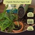 thumbnail image 2 of Aroid Soil Potting Mix - Peat-Free, Microbially Active Biochar Powered Soil for Aroids - Superior Aeration & Drainage for Aroid Plants - Ideal for Indoor Gardening - 4 Quarts, 2 of 3