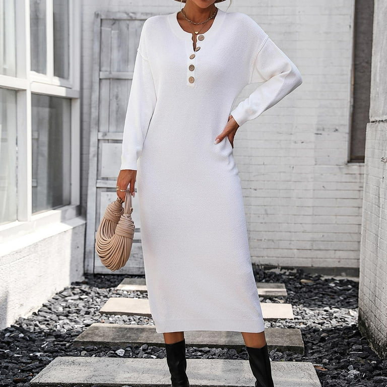 white sleeveless knit dress Sleeveless Knit Midi Dress with Open Back – Eclipse main image 1