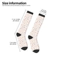 thumbnail image 2 of Rateoe Maple Leaves Pattern Women’s Knee High Crew Socks,Trouser Socks Comfortable, Breathable, Moisture-Wicking and Soft, 2 of 6