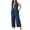Blue, variant on CLOISE 2 Piece Sets for Women Casual Sleeveless Plus Size Outfits Lounge Sets Tank Tops Wide Leg Pants Vacation Clothes