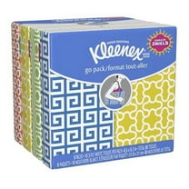 Kleenex Facial Tissue Pocket Packs 3-Ply White (Pack of 10)