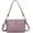 Light Purple, variant on PIKADINGNIS Women Crossbody Bag Genuine Leather Ladies Purse Multi Pocket Shoulder Bag