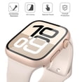 thumbnail image 3 of Funda Misxi de cristal templado compatible con Apple Watch S10 de 42 mm, 3 of 9