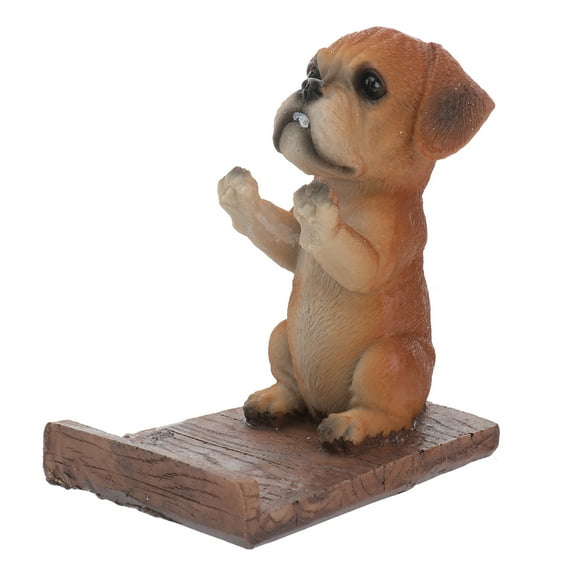 Masteelf Dog Cell Phone Stand Animal Dog Bracket for Cell Phone Desktop Home (Random Style)