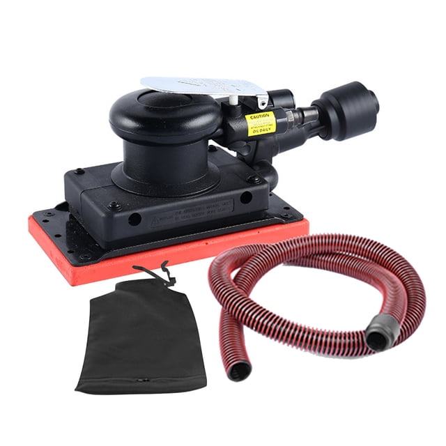 Mini lijadora de aire de órbita aleatoria con base de 90x175 mm Lijadora neumática de autoaspiración Abanopi Lustradoras